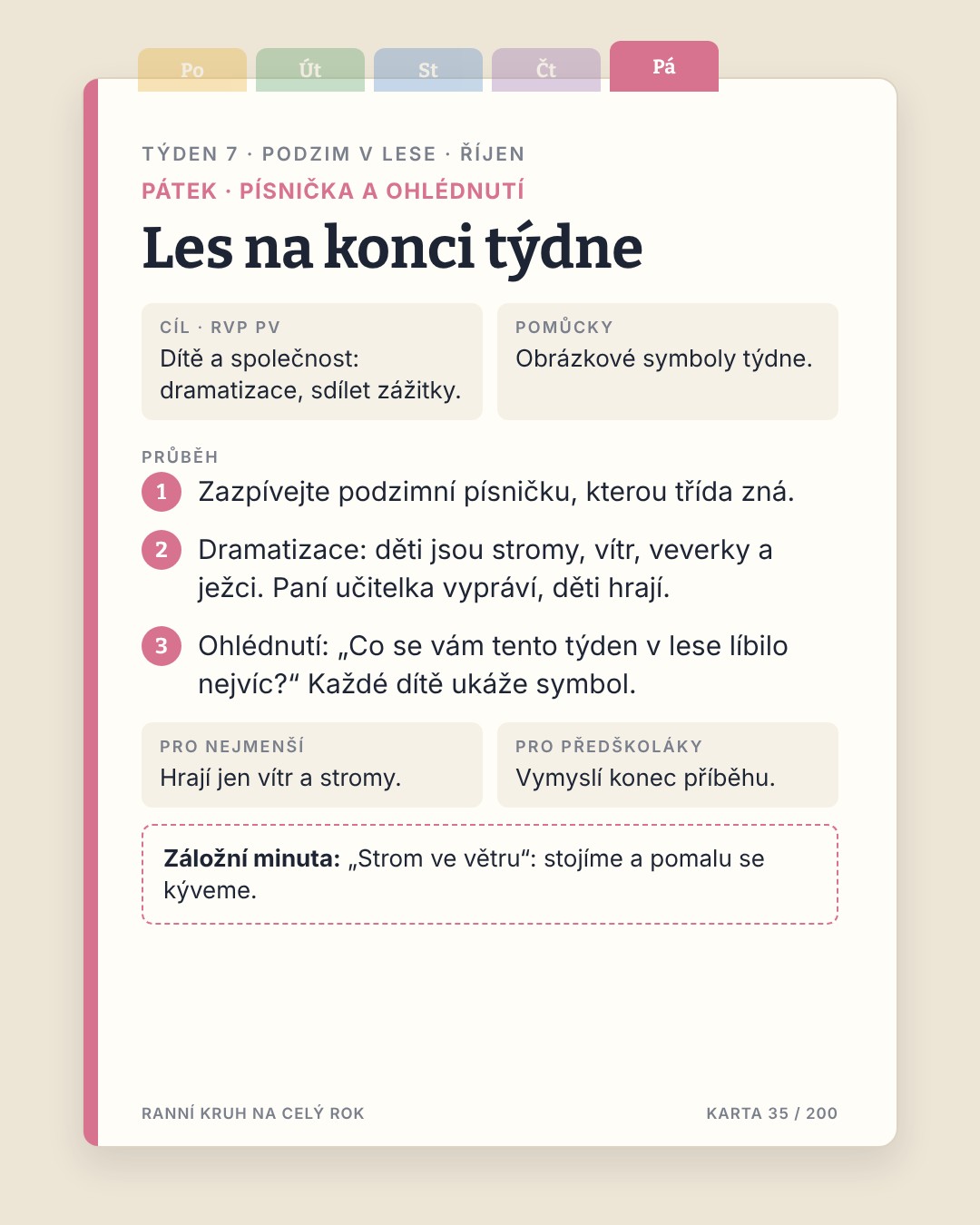 Ranní kruh · 5